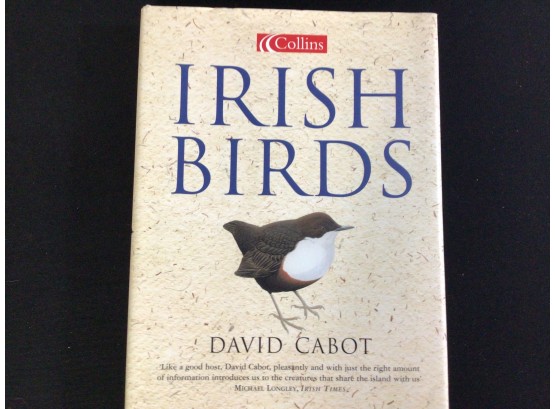 Irish Birds Book Hardcover Very Good Birdwatching