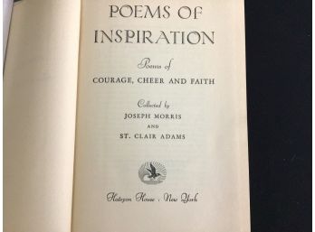 Poems Of Inspiration 1940 Poems Of Courage Inspiration And Faith