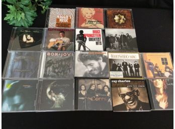 CD Lot Popular Artists Springsteen Bon Jovi Fleetwood Mac Many More