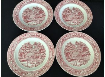 Royal Ironstone Memory Lane Plates Dishes