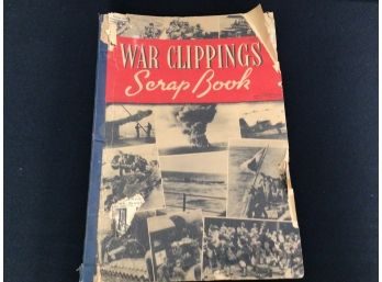 War Clippings Scrapbook Whitman Publishing World War II