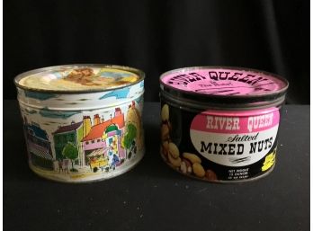 Vintage Nut & Candy Advertising Tins