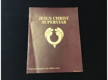 Jesus Christ Superstar Souvenir Program And Libretto 1971