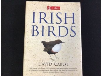 Irish Birds Book Hardcover Very Good Birdwatching