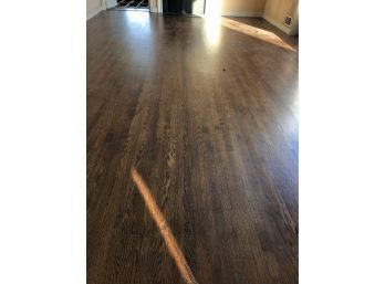 Oak Flooring From Living Room And Dining Room -
