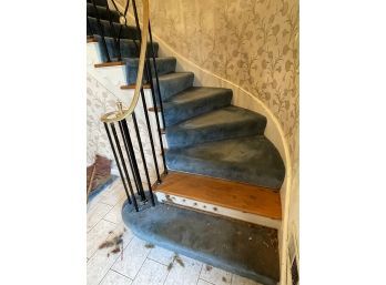 Oak Stair Treads - Covered With Carpet For 70 Years! Virgin