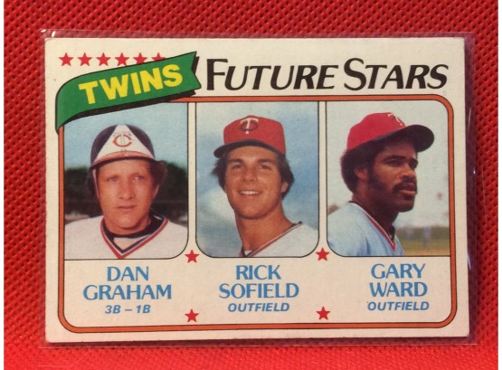 1980 Topps Twins Future Stars Rookie Card