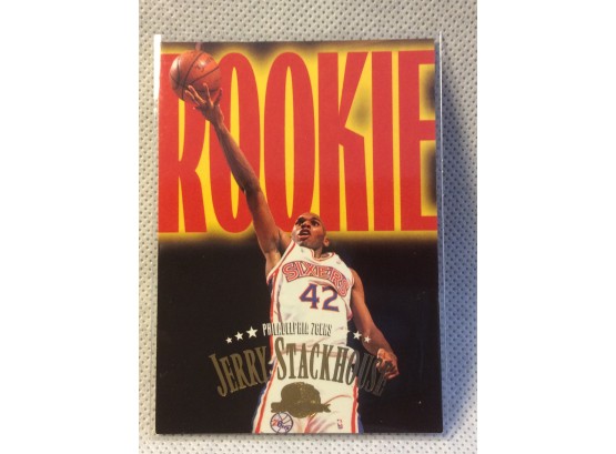 1996 Skybox Jerry Stackhouse Rookie Card