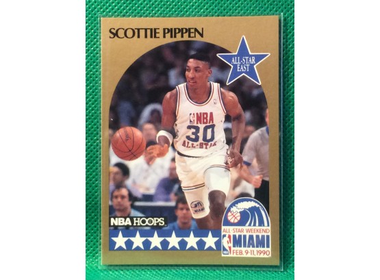 1990 NBA Hoops Scottie Pippen All Star Card