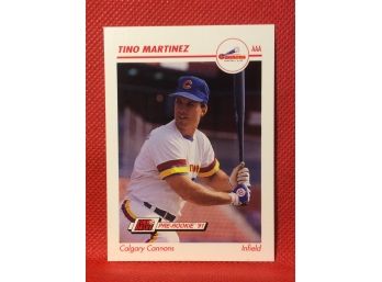 1991 Line Drive Tino Martinez Pre Rookie Card