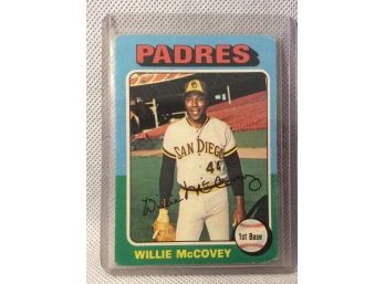 1975 Topps Willie McCovey