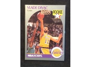 1990-91 NBA Hoops Vlade Divac Rookie Card