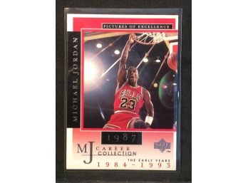 1998 Upper Deck Michael Jordan Career Collection