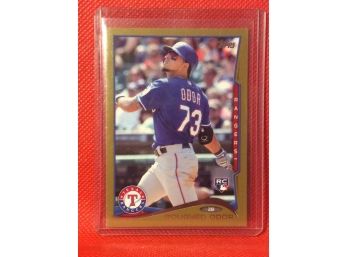 2014 Topps Rougned Odor Gold Rookie Card 598/2014