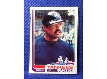 1982 Topps Reggie Jackson