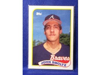 1989 Topps John Smoltz Rookie Card