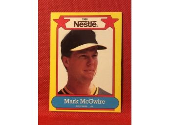 1988 Nestle Mark McGwire