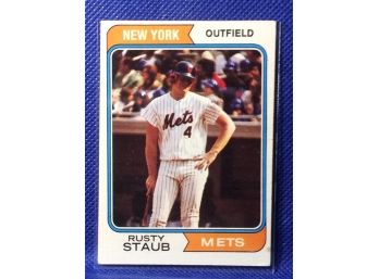 1974 Topps Rusty Staub