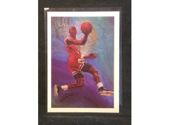 1990 NBA Hoops Michael Jordan Art Card Checklist