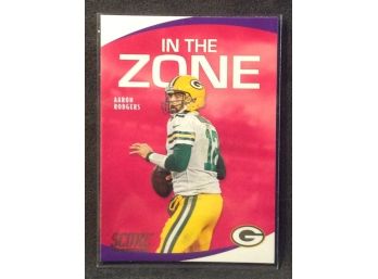 2020 Panini Aaron Rodgers In The Zone Insert Card