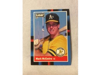 1988 Leaf Mark McGwire