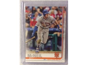 2019 Topps Jeff McNeil Rookie Card