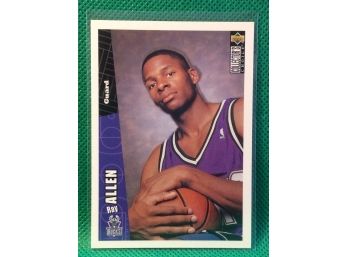 1996-97 Upper Deck Collector's Choice Ray Allen Rookie Card