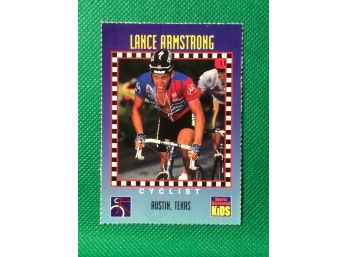 1994 Sports Illustrated Kids Lance Armstrong Rookie Card