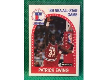 1990 NBA Hoops Patrick Ewing All Star Card