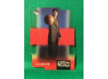 2000 Upper Deck SLAM Chris Mihm Die Cut Rookie Card 314/500