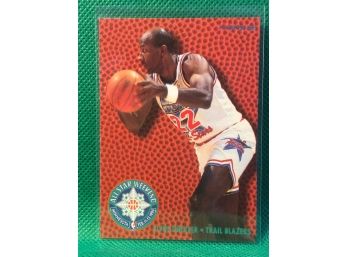 1994-95 Fleer Clyde Drexler All Star Card
