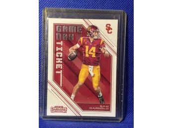 2018 Panini Contenders Sam Darnold Game Day Ticket Rookie Card