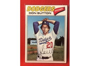 1977 Topps Don Sutton