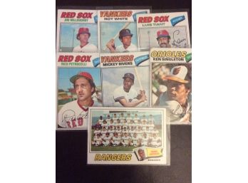 1977 Topps Baseball Card Lot