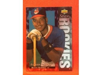 1994 Upper Deck Manny Ramirez Star Rookies Card