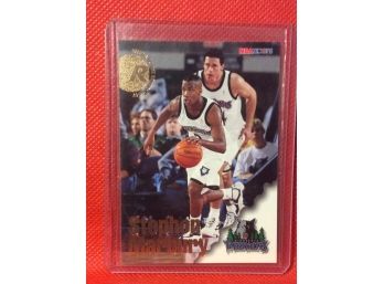 1996 NBA Hoops Stephon Marbury Rookie Card