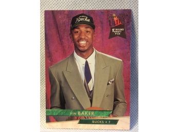 1993-94 Fleer Ultra Vin Baker Rookie Card