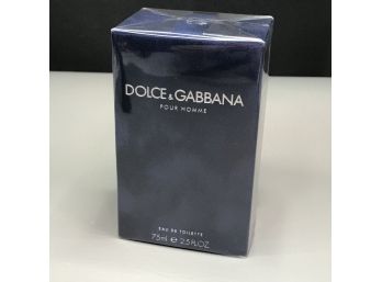 Brand New $95 Retail - Sealed DOLCE & GABBANA Pour Homme / Mens Cologne - 2.5 Oz / 75ml - GREAT FRAGRANCE !