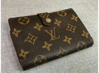 Nice Vintage LOUIS VUITTON Wallet - One Of The Most Popular Vuitton Models Made - Has Wear - Made In France