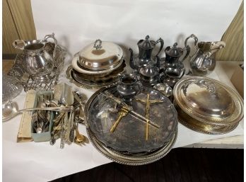 SILVER PLATE LOT