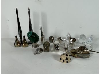 MIDECENTURY MODERN FIGURINES BY DANSK AND OTHERS, 20 PIECES. 7' AND SMALLER