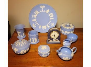 Wedgewood Set. 10 Pieces Made In England.  No Chips And Intact.