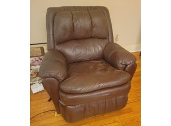 Lane Industries Recliner Finished In Espresso Leather