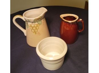 Ceramic Iced Tea And Lemon Holder