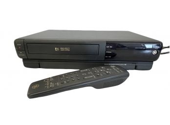 GE  4 Head ProFect VCR Player Model VG-40355