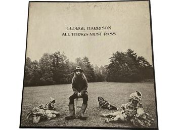 George Harrison  'All Things Must Pass'  - Double Album With Poster