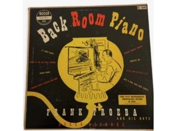 Frank Froeba 'Back Room Piano'  10' Record