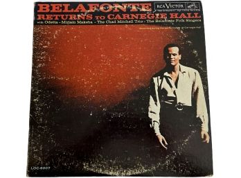 Harry Belafonte 'Belafonte Returns To Carnegie Hall'  2 Record Set