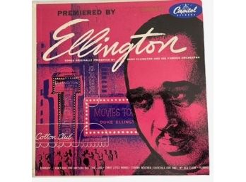 Duke Ellington 'Premiered By Ellington'  10' Record