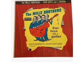 The Mills Brothers 'Four Boys And A Guitar'  10' Record